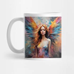 Emma Stone as an angel Mug